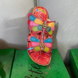 Corkys Elite Sandal - Red Nectar